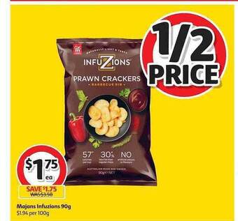 Coles Majans Infuzions 90g offer