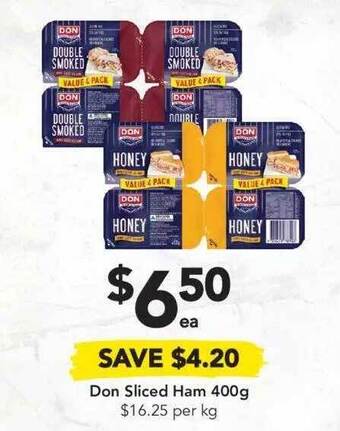 Drakes Don Sliced Ham offer