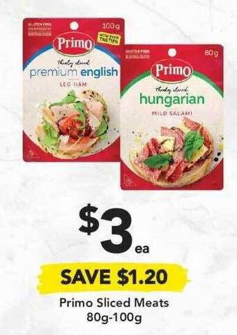 Drakes Primo Sliced Meats offer