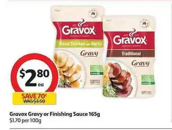 Coles Gravox Gravy Or Finishing Sauce offer