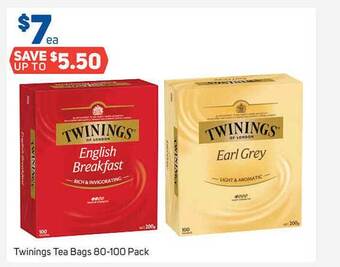 Foodland Twinings Tea Bags offer