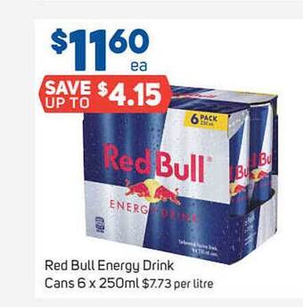 Foodland Red Bull Energy Drink offer