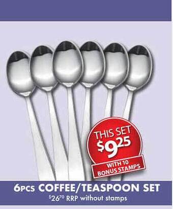 Foodland 6pcs Coffee-teaspoon Set offer