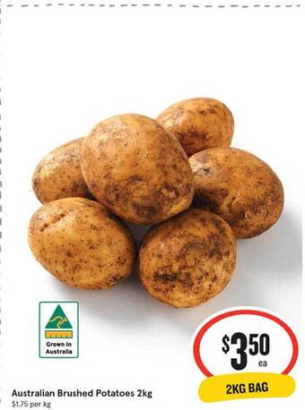 IGA Australian Brushed Potatoes offer