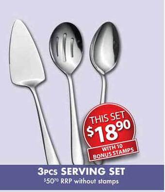 Foodland 3pcs Serving Set offer