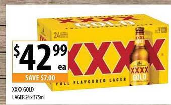 XXXX Gold Lager