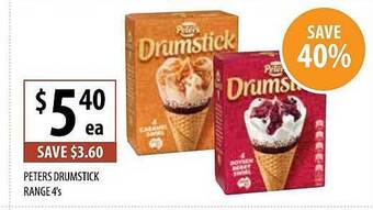Peters Drumstick Range 4's