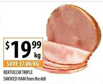 Supabarn Bertocchi Triple Smoked Ham offer
