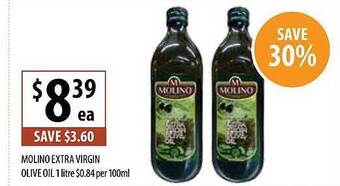 Supabarn Molino Extra Virgin Olive Oil offer