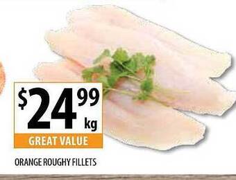 Supabarn Orange Roughy Fillets offer
