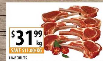 Supabarn Lamb Cutlets offer