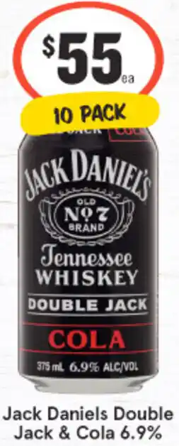 Jack Daniels Double Jack & Cola 6.9%