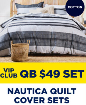 Nautica Quilt Cover Sets