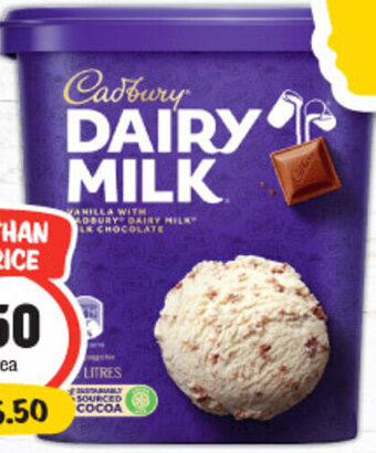 IGA Cadbury, Oreo or Nestlé Ice Cream 1.2 Litre Selected Varieties offer