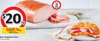 Coles Don Virginian Ham offer