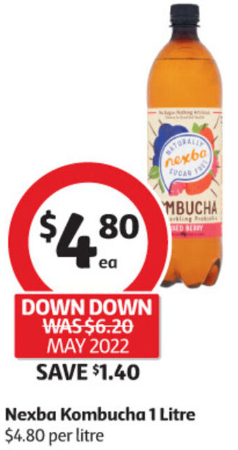 Nexba Kombucha 1 Litre