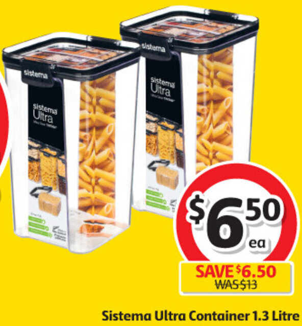 Sistema Ultra Container 1.3 Litre offer at Coles