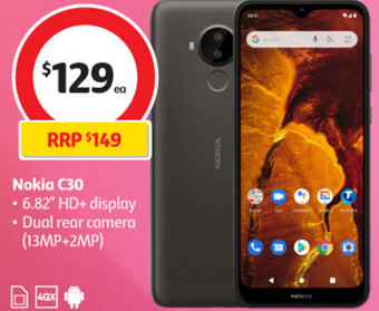 Coles Nokia C30 offer