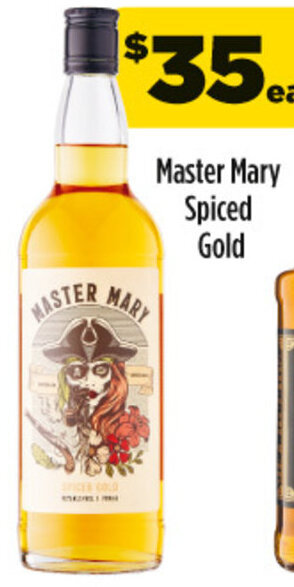 Coles Master Mary Spiced Gold offer
