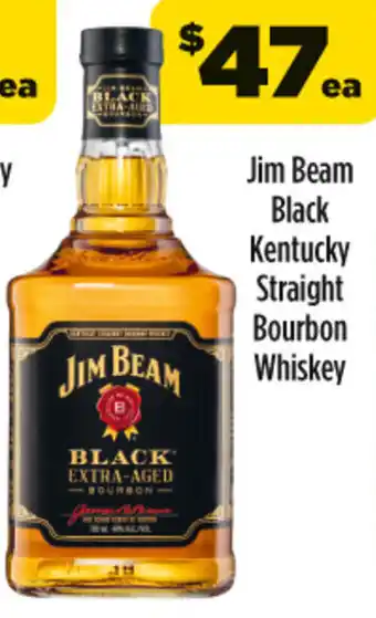 Coles Jim Beam Black Kentucky Straight Bourbon Whiskey offer