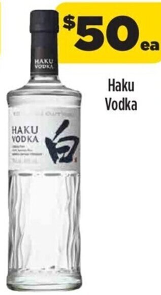 Liquorland Haku Vodka offer