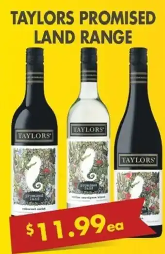 Liquor Stax Taylors Promised Land Range offer