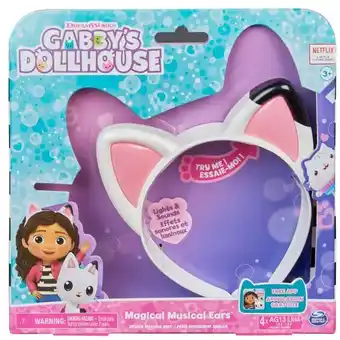 Kmart DreamWorks Gabby's Dollhouse Magical Musical Ears offer