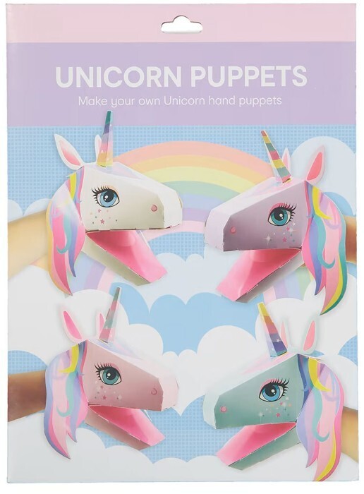 Unicorn Hand Puppets offer at Kmart