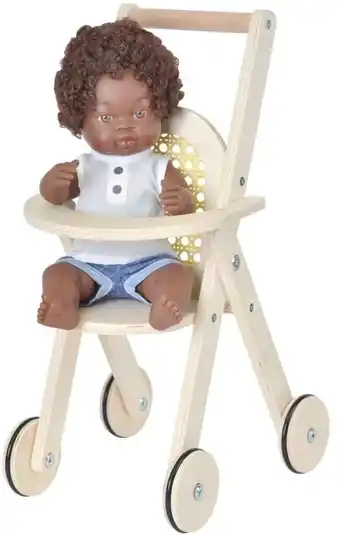 Kmart Kindred Folk Little Wooden Stroller offer