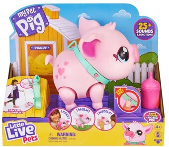 Kmart Little Live Pets - My Pet Pig S1 Single Pack offer