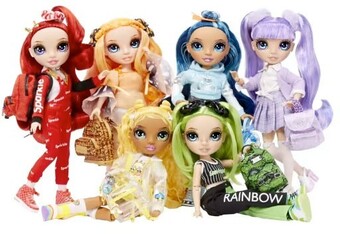 Rainbow High Junior High Fashion Doll With Doll Accessories - Assorted