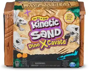 Kmart Kinetic Sand Dino Xcavate offer