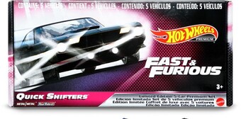 Hot Wheels Fast and Furious 5 Car Premium Set