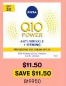 BIG W Nivea Q10 Power 819950 offer