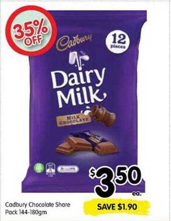Spar Cadbury Chocolate Share offer