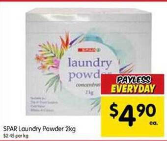 Spar Spar Laundry Powder offer