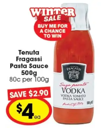 Tenuta Fragassi Pasta Sauce 500g