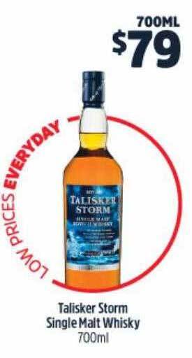Talisker Storm Single Malt Whisky 700ml
