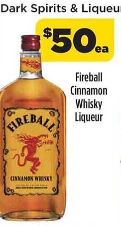 Liquorland Fireball Cinnamon Whisky Liqueur offer