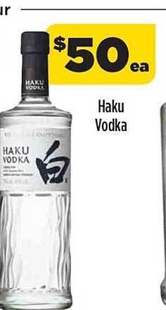 Liquorland Haku Vodka offer