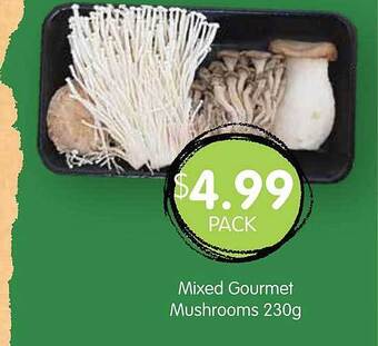 Spudshed Mixed Gourmet Mushrooms 230g offer