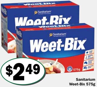Friendly Grocer Sanitarium Weet-Bix 575g offer