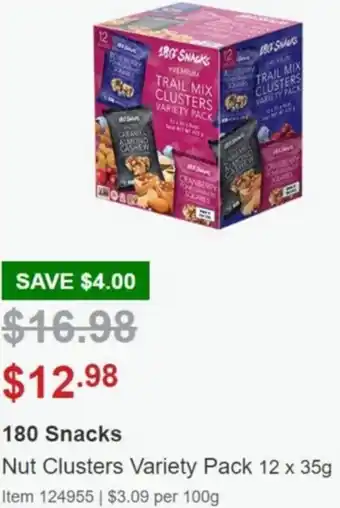 180 Snacks 12 x 35g