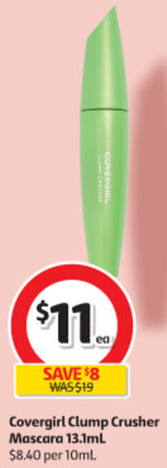 Coles Covergirl Clump Crusher Mascara 13.1ml offer