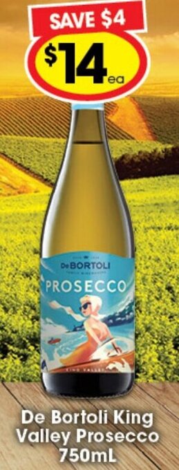 Ritchies De Bortoli King Valley Prosecco 750ml offer