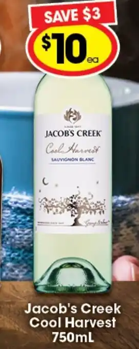 Ritchies Jacob's Creek Cool Harvest 750ml offer