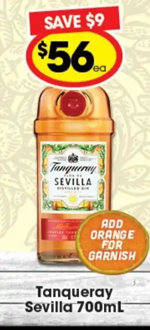 Tanqueray Sevilla 700ml