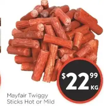 Mayfair Twiggy Stick Hot or Mild