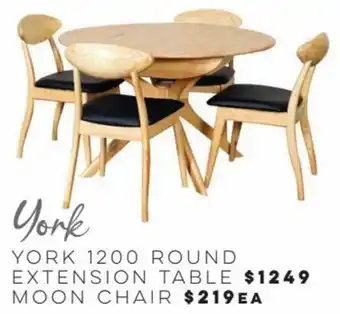 York 1200 Round Extension Table