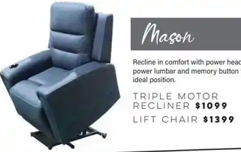 Mason Triple Motor Recliner